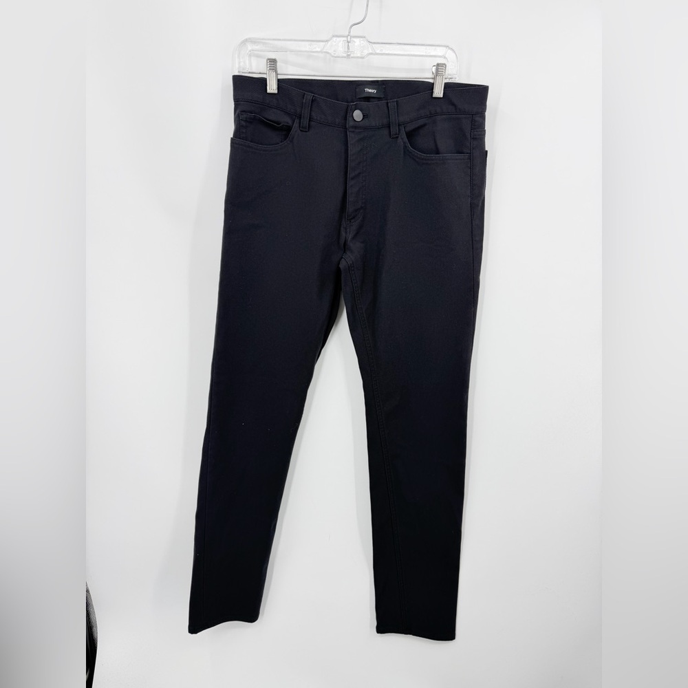 Theory Raffi 5-Pocket Pant in Neoteric Twill black sz 31x31” - Picture 2 of 11